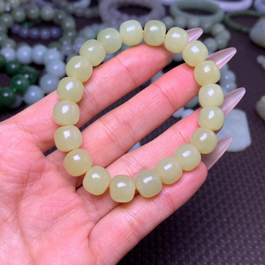 未镶嵌手串和田玉卡10