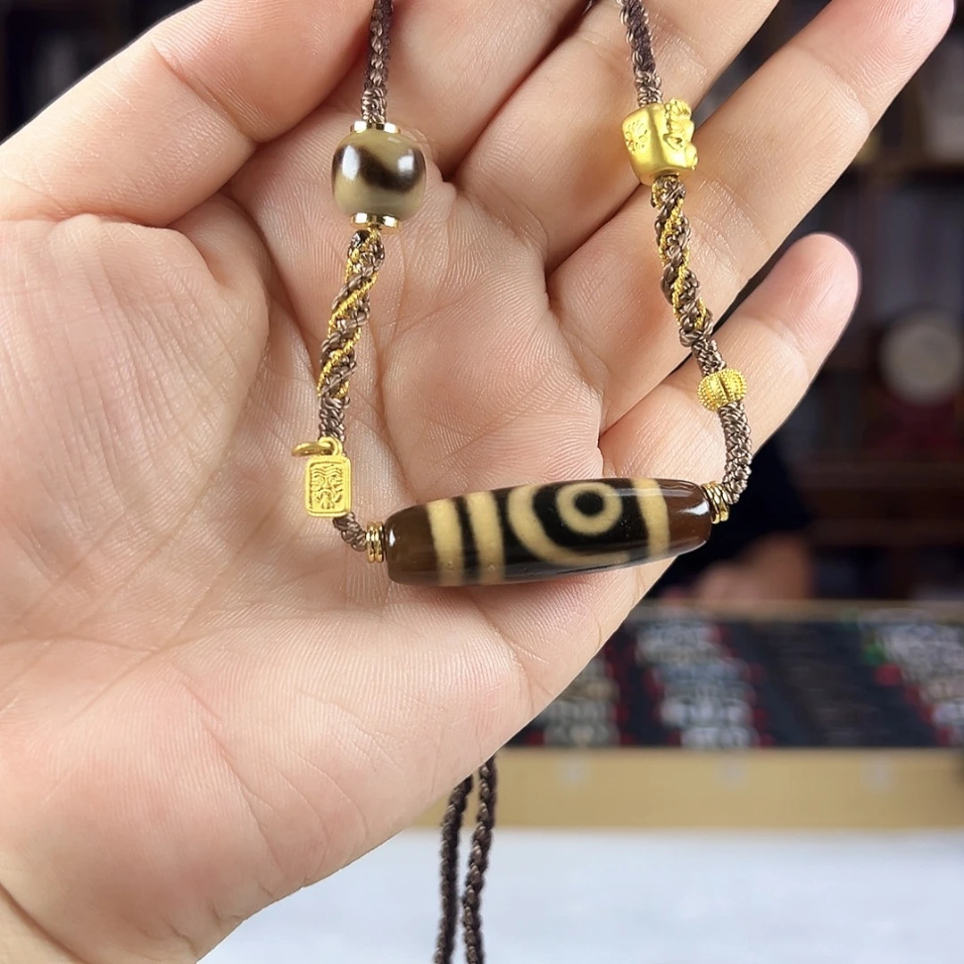 玛瑙/玉髓合金颈饰