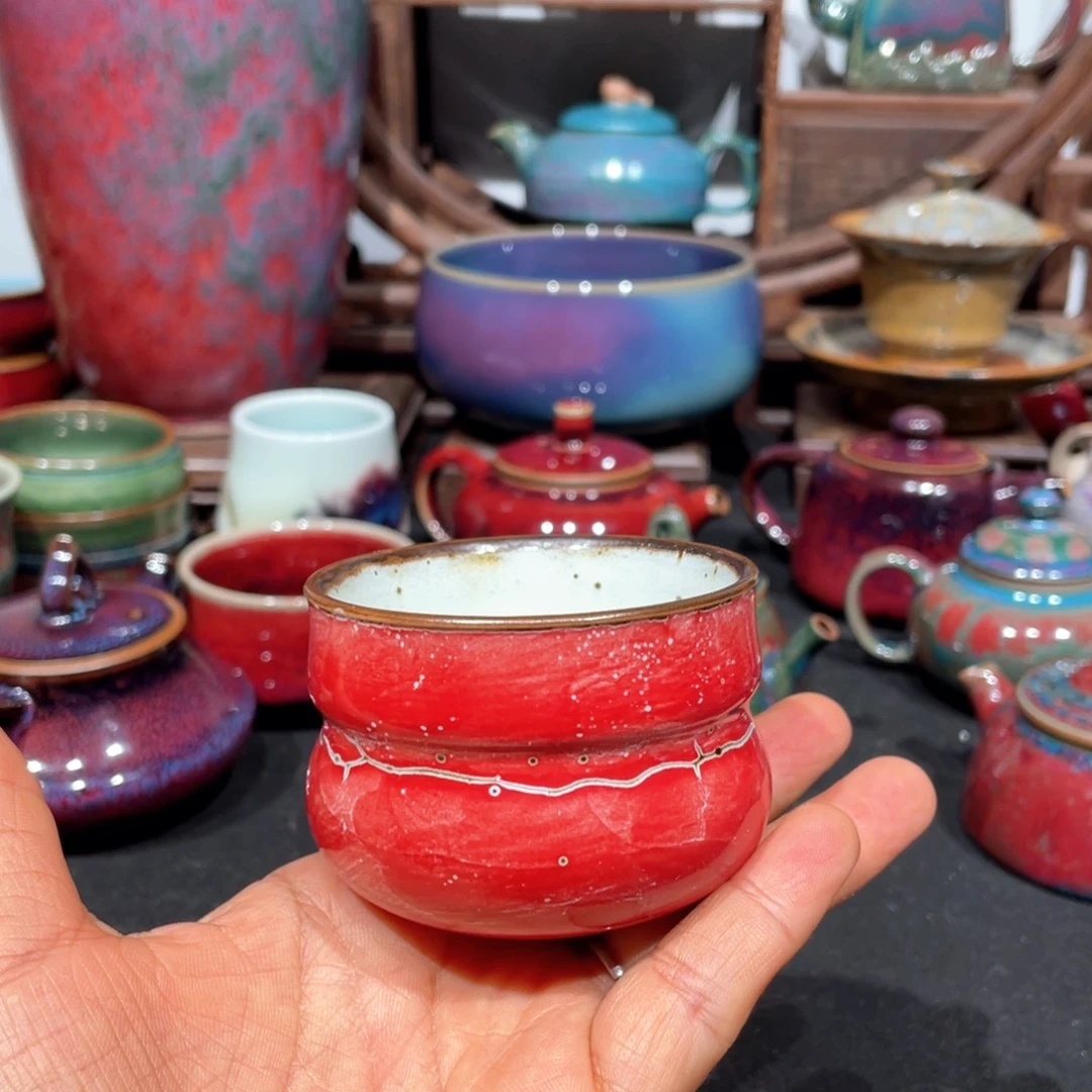 中国神后钧瓷茶器