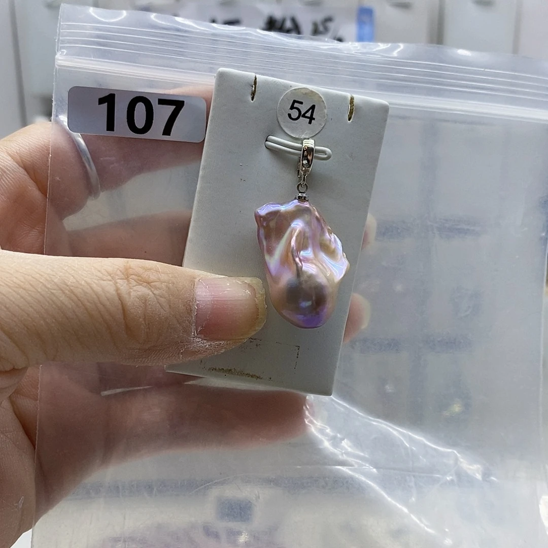 颈饰合金淡水珍珠