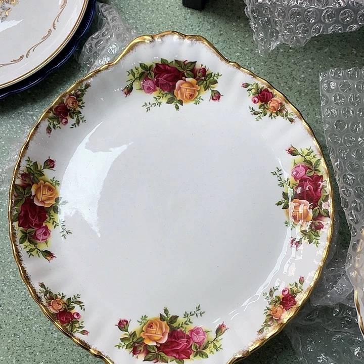 中古欧瓷瓷器小房子