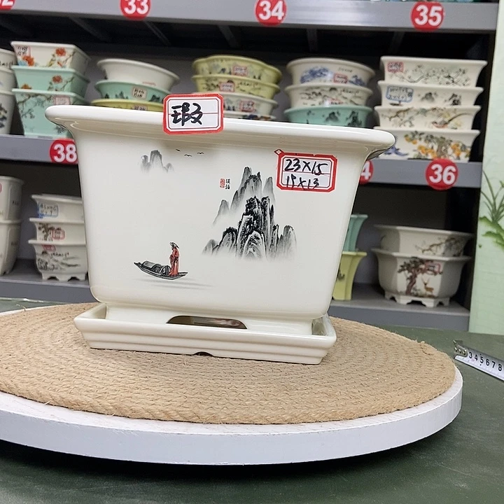 紫砂紫砂花盆0213