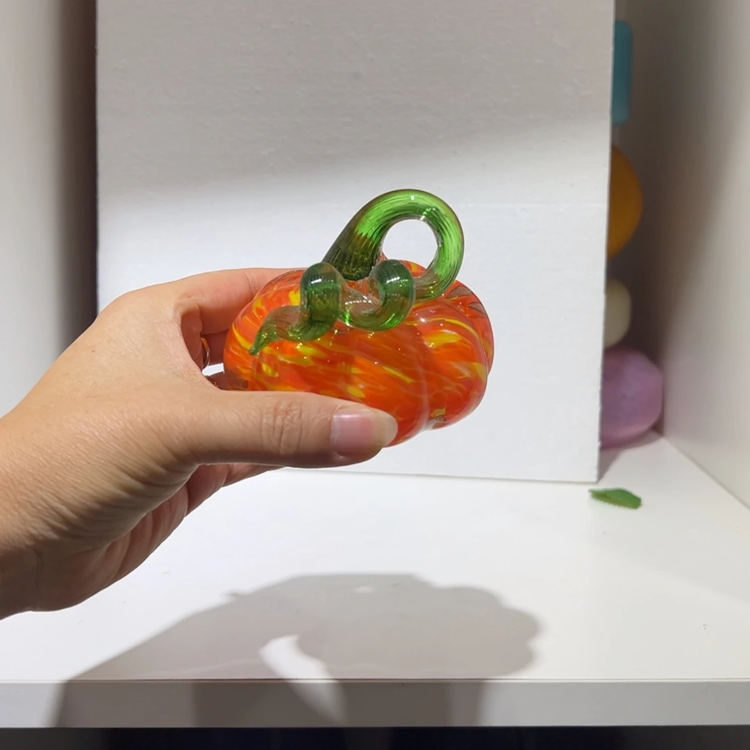 琉璃纯手工制作工艺品高7，直径9