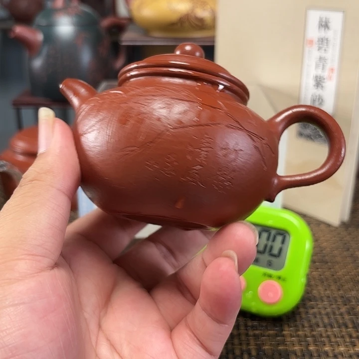 普***杰茶壶紫砂宜兴原矿手工紫砂壶