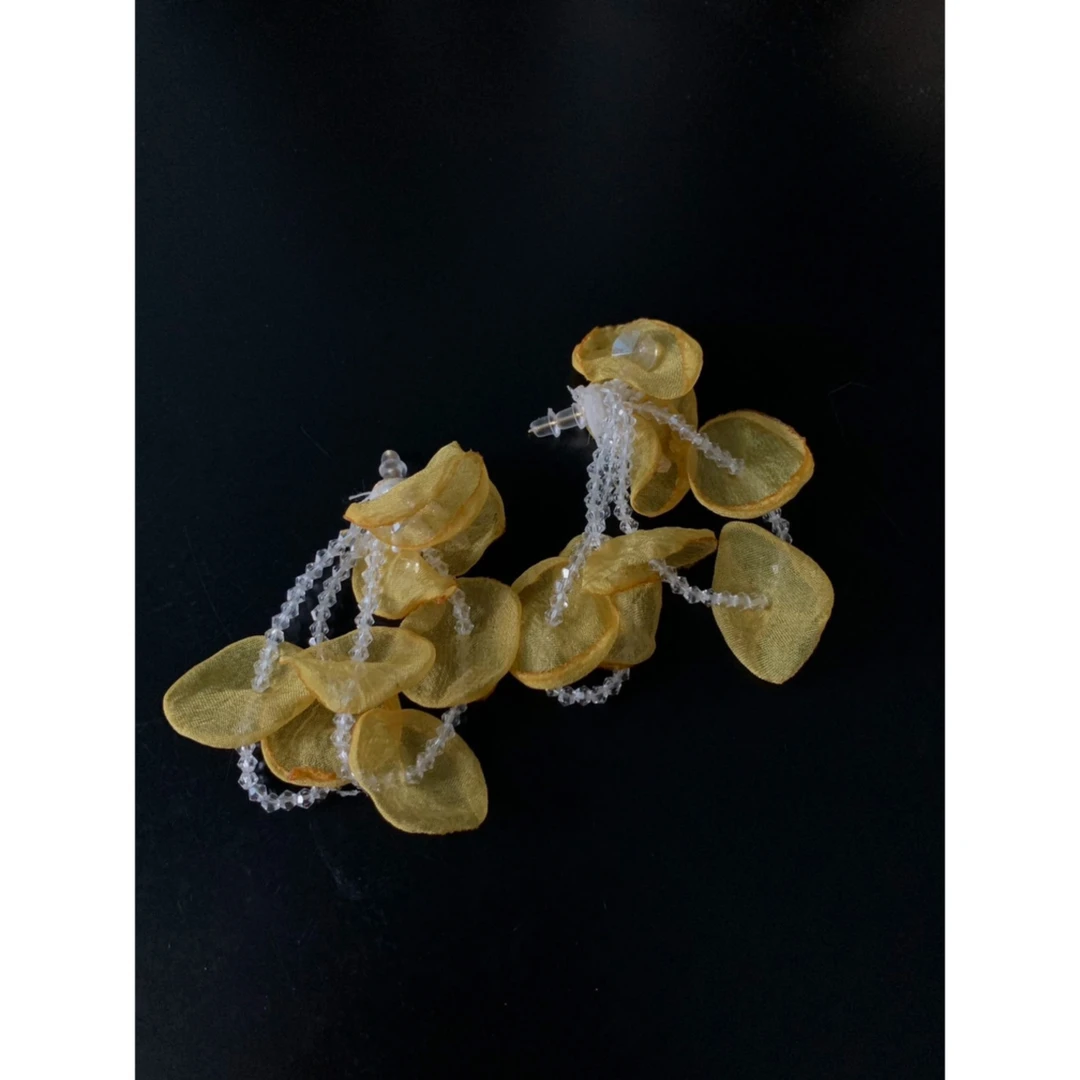 不锈钢耳饰 2025 A/W SEP.治愈生活’欧根纱气质感耳饰