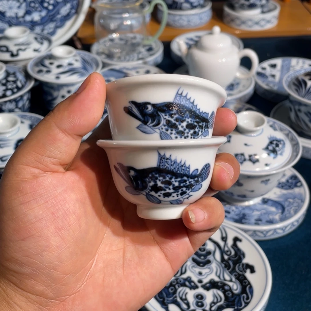 W***】景德镇手工手绘茶器
