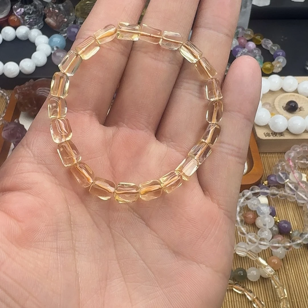 水晶银S925镶嵌手链