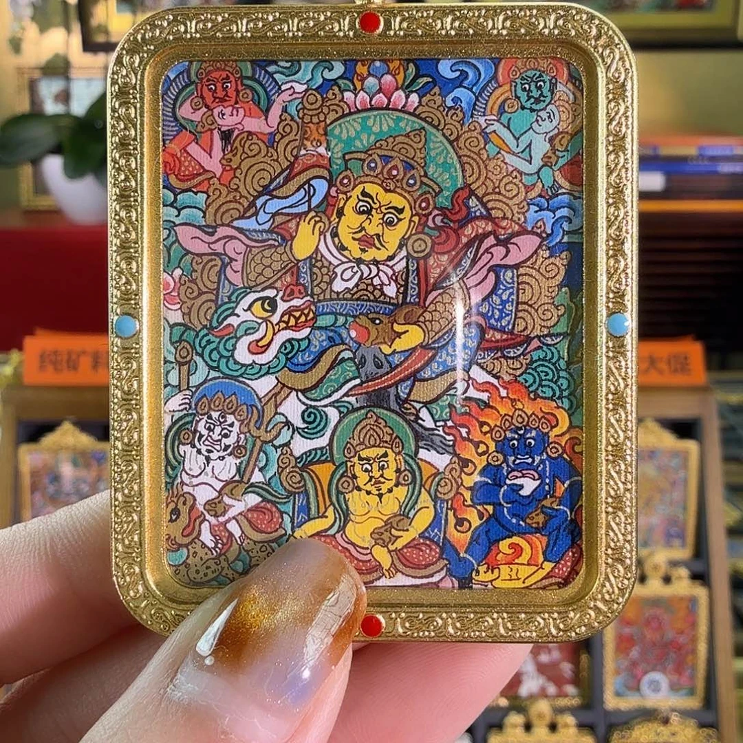 吊坠六路cc彭措手绘