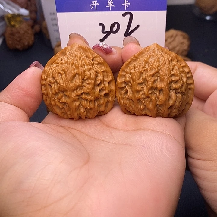 桃核吊坠金牛43有修s
