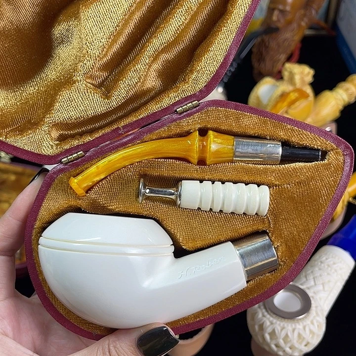 海泡石烟斗军差牛头斗