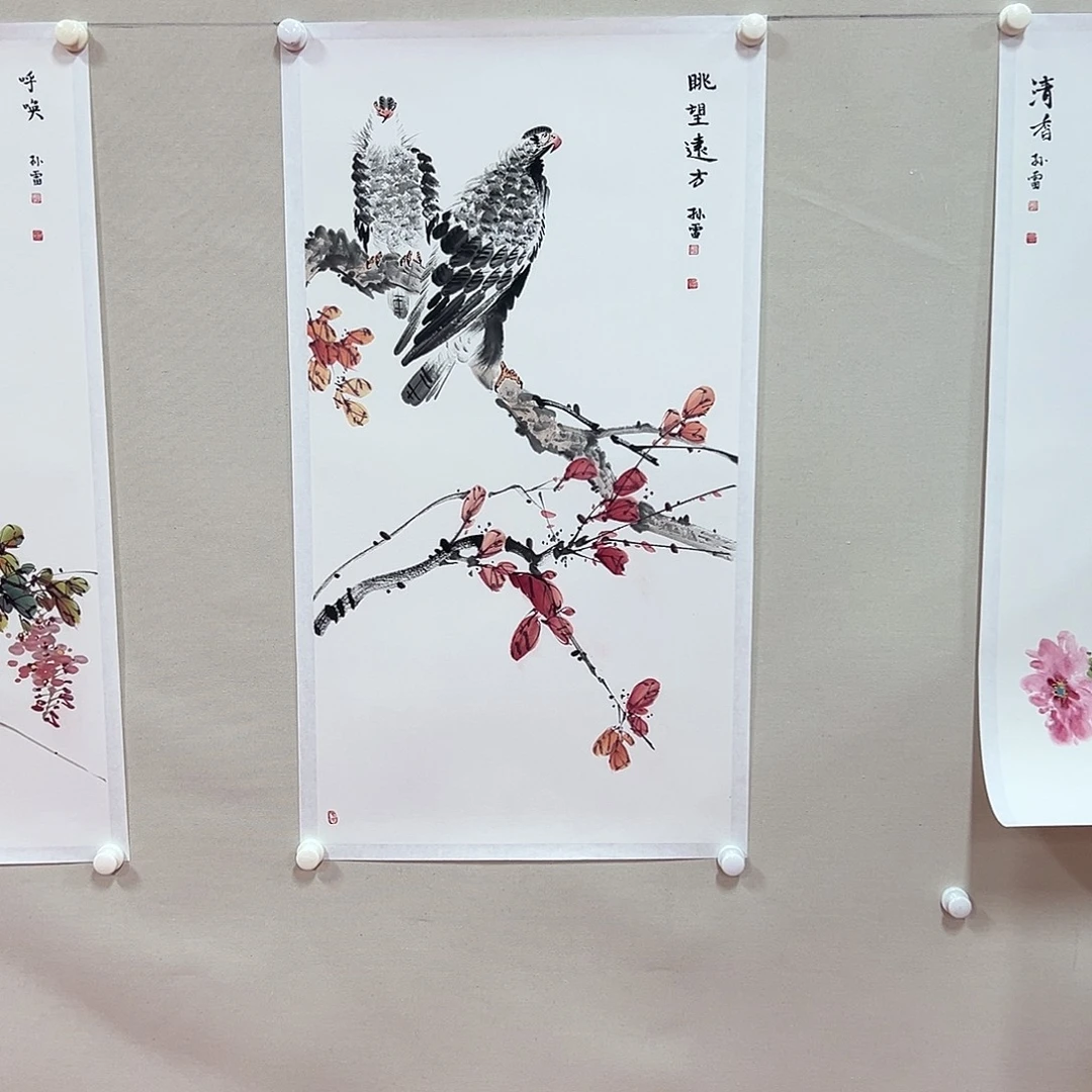 国画孙雷国画精品