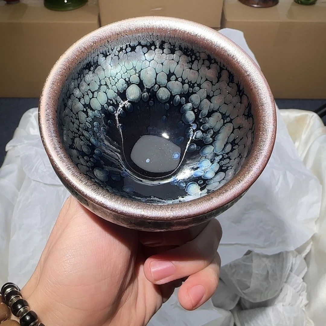 茶盏微瑕建盏，介意勿拍