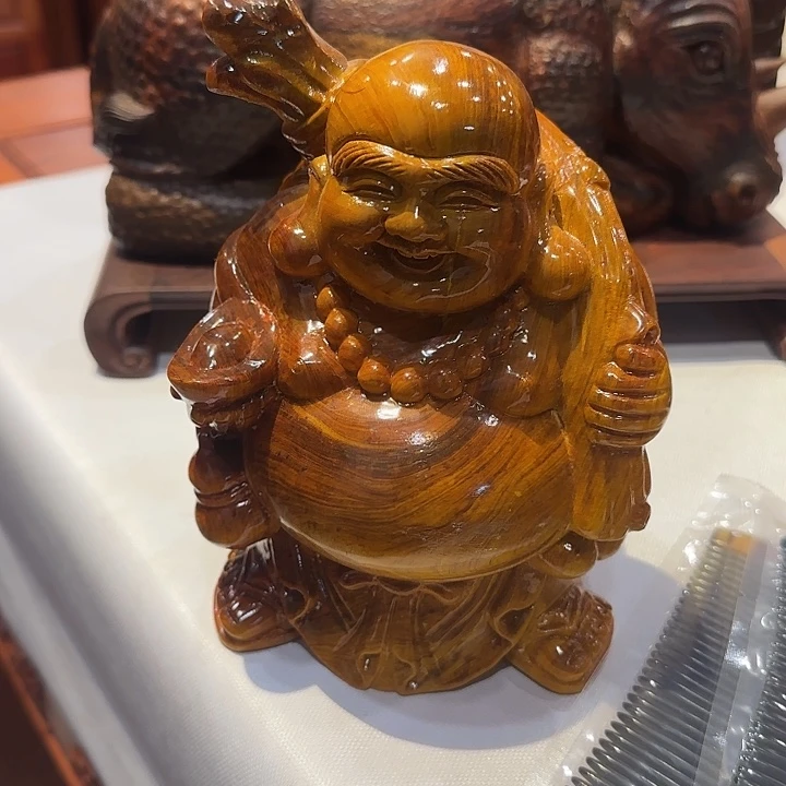 越南香木大肚弥勒佛