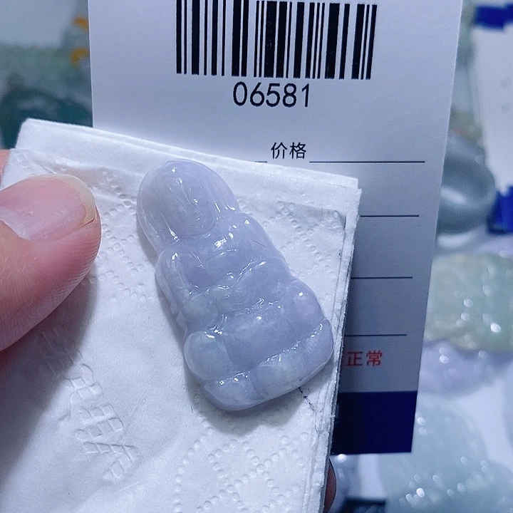 翡翠未镶嵌颈饰天光墟翡翠市场现金代购