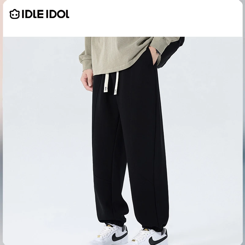 IDLE IDOL【小希专属】夏季新款时尚运动直筒百搭男女款简约休闲裤