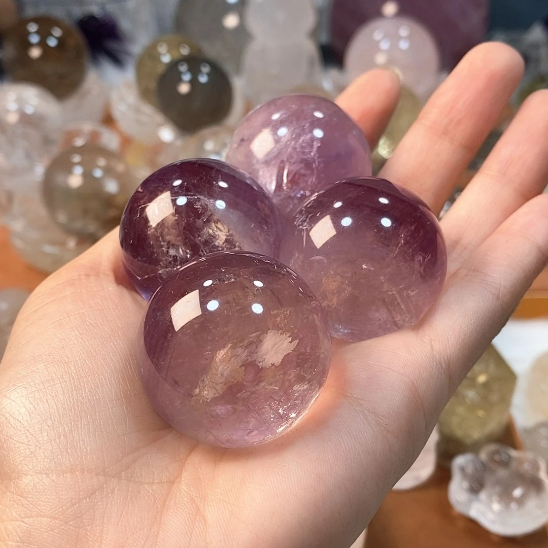 水晶珠宝半成品未镶嵌多样性一件