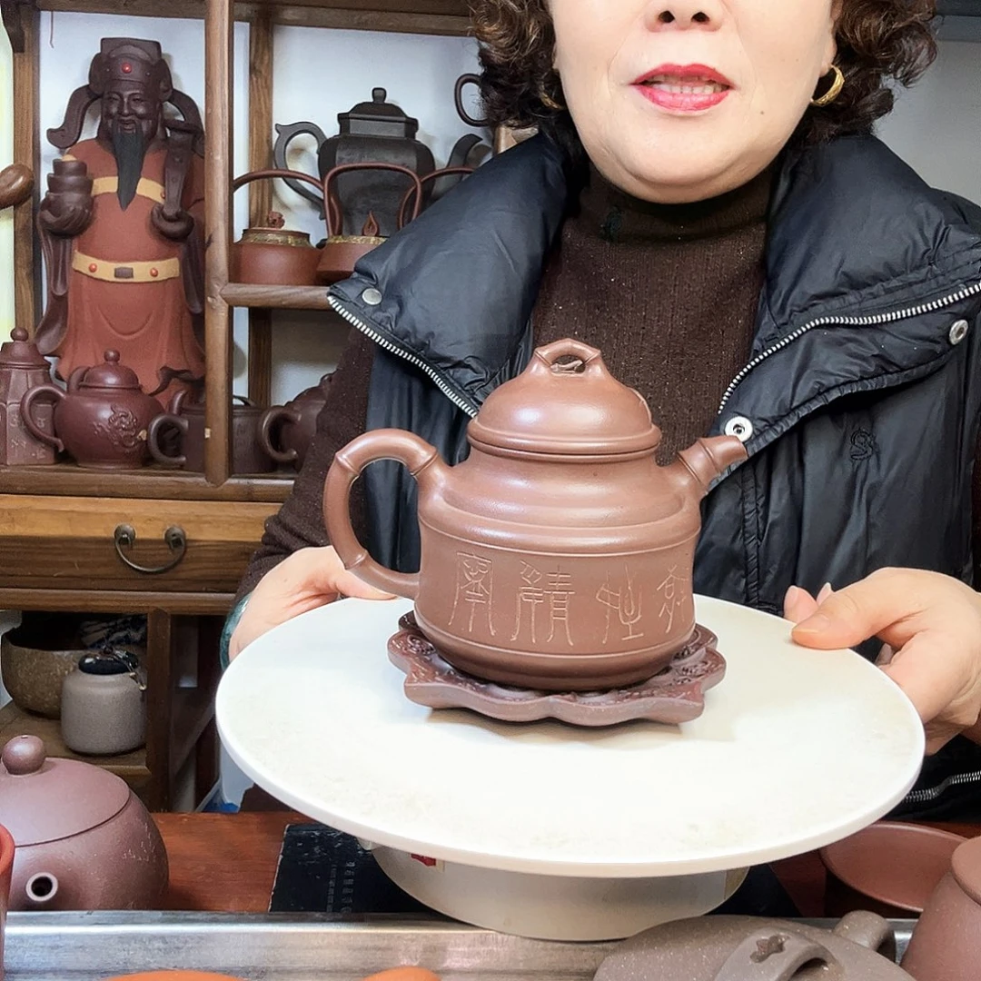 静***意底槽青茶壶紫砂壶泡茶