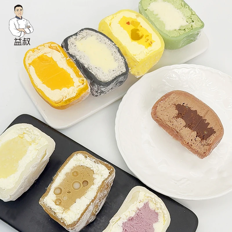 益叔网红雪媚娘甜品