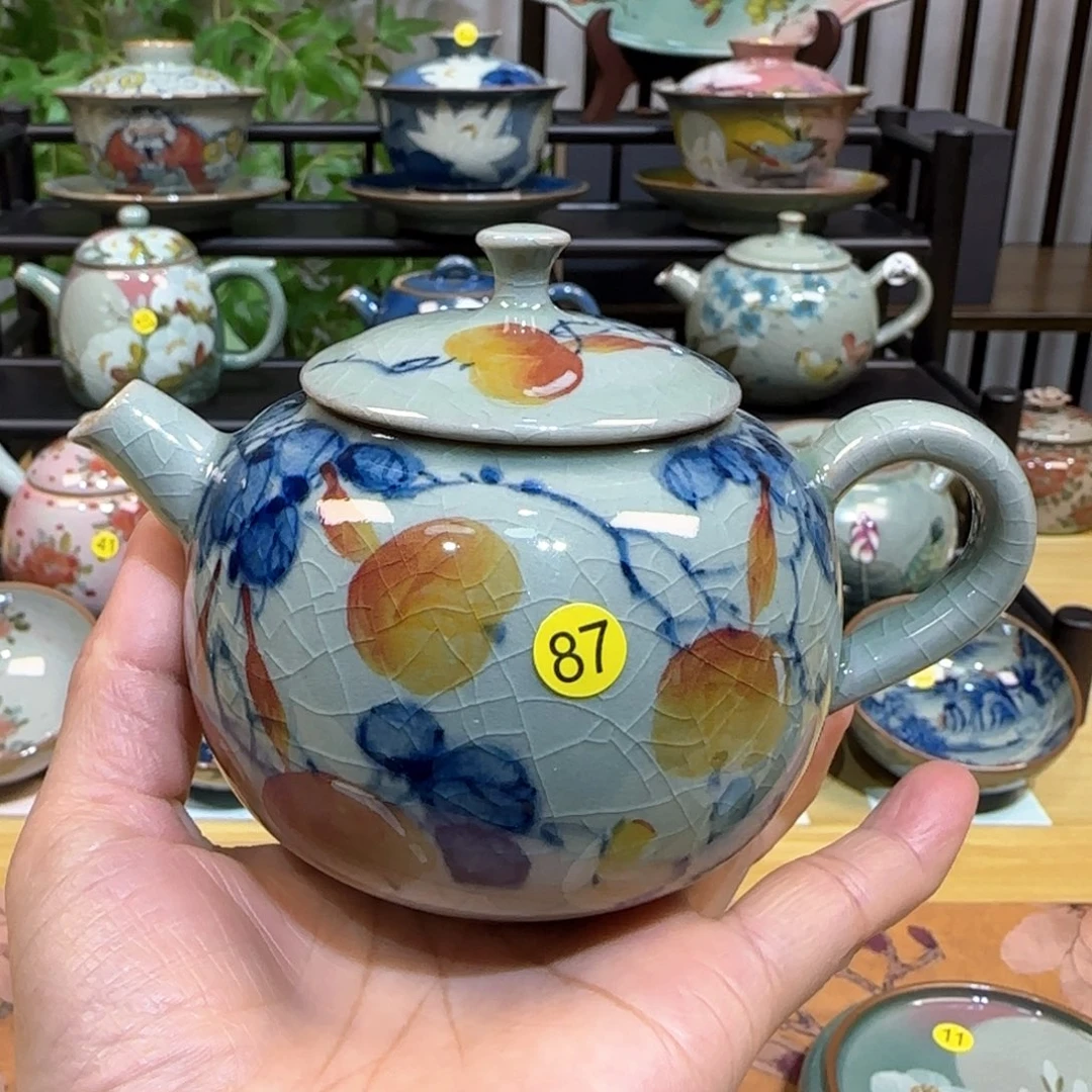 用****3景德镇陶瓷手绘茶具