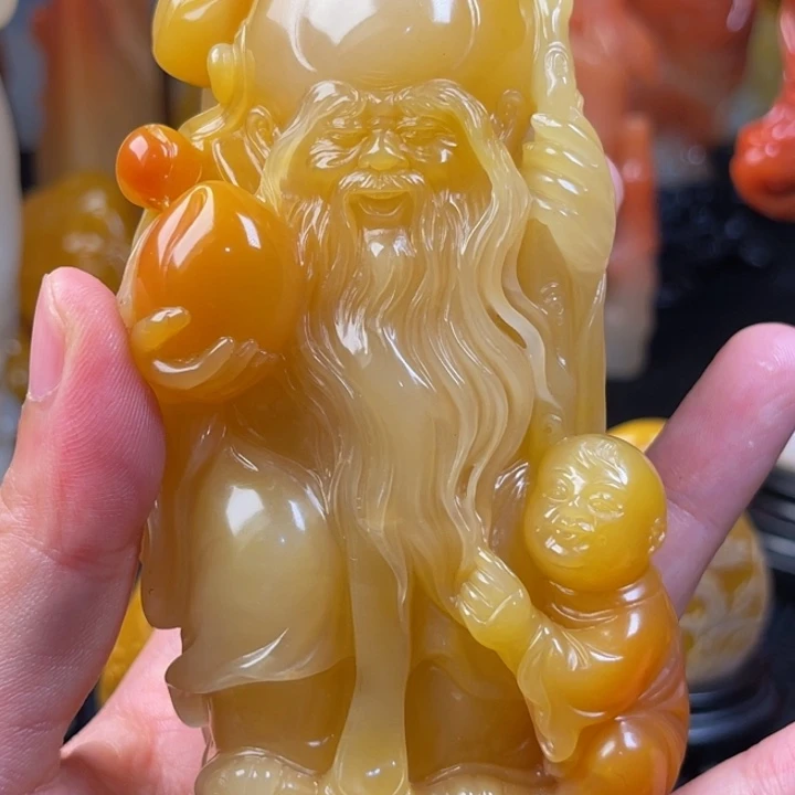 黑***鬼寿山石寿山石雕刻
