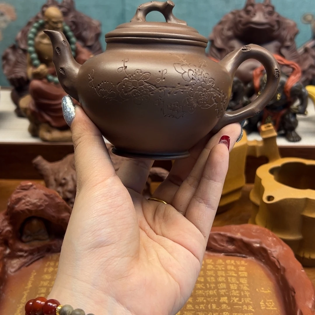 紫砂雕宠小器高品