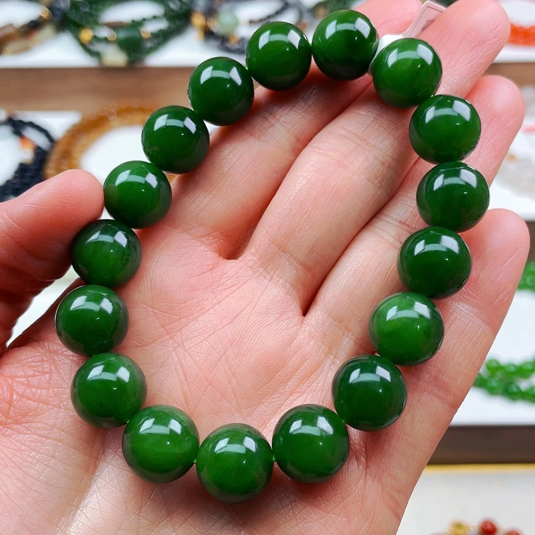 【闪购商品】和田玉手串未镶嵌红皮