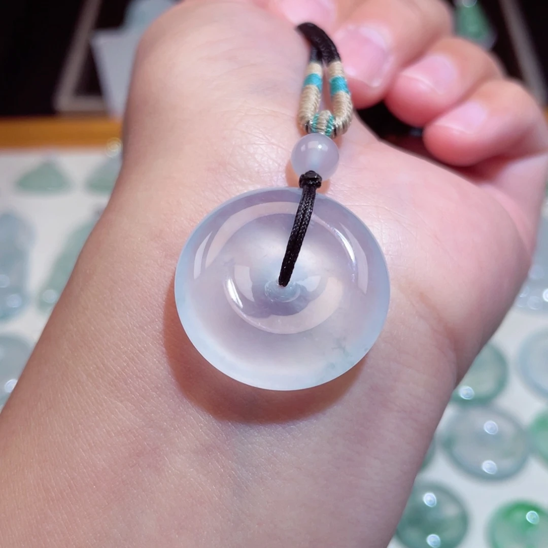 颈饰未镶嵌翡翠扣子