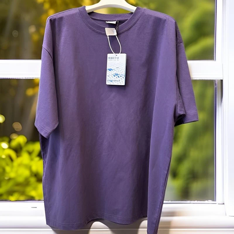 重磅300+高克重凉感防晒冰皮透气T恤男女同款（插肩正肩版本随机）