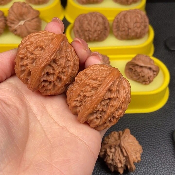 把件文玩核桃41高桩磨盘