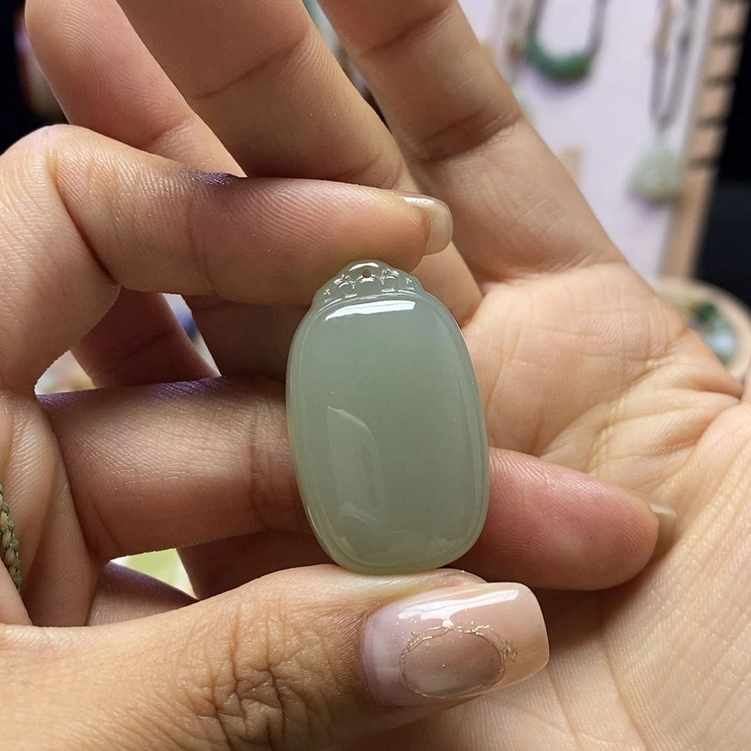 颈饰未镶嵌和田玉红***子