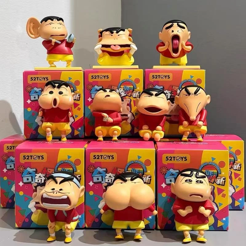 奇奇怪怪的小新系列手办