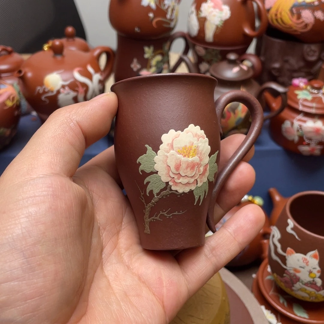 茶杯紫砂紫砂主人杯60cc