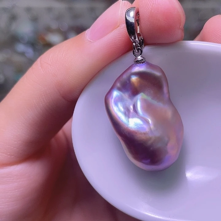 颈饰合金淡水珍珠06