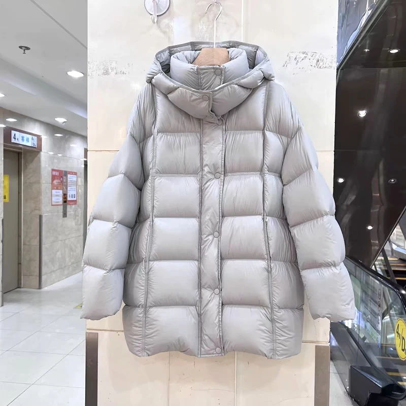 【源本轻奢】羽绒服冬季百搭保暖冬加厚设计款女装白鸭绒羽绒服 932