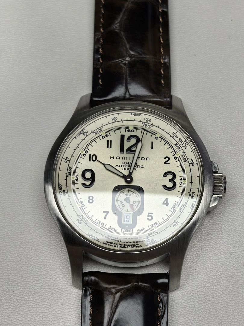 95新 Hamilton/汉米尔顿 卡其航空/自动机械/大魔王单表