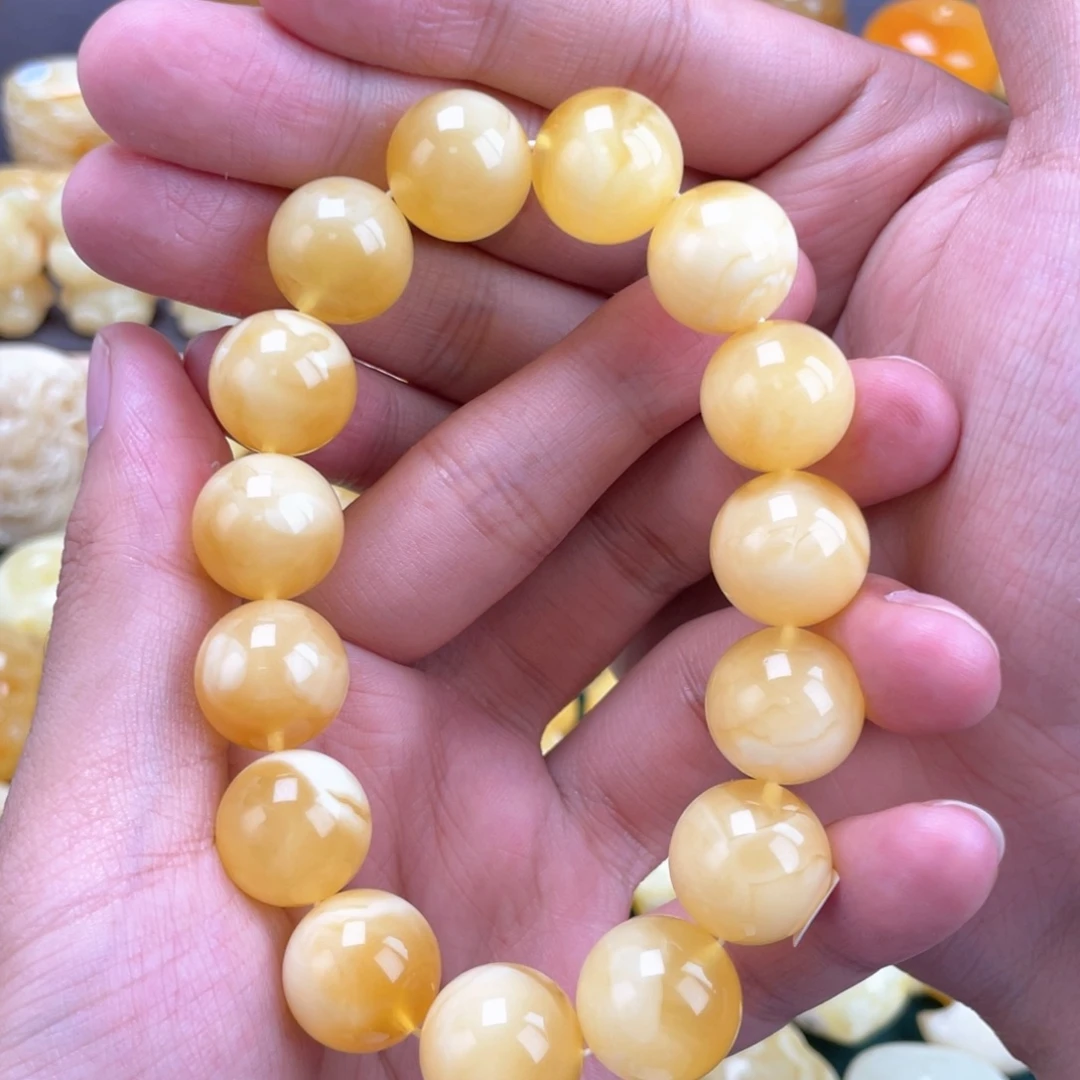 琥珀未镶嵌裸石蜜蜡