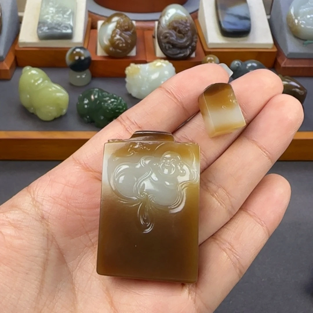 夏***凉定制和田玉未镶嵌和田玉