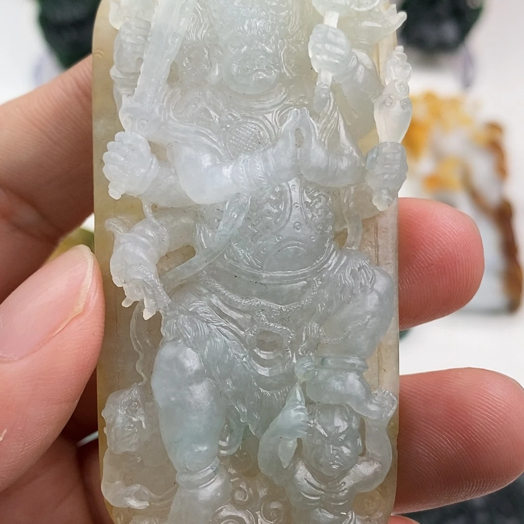 定制翡翠未镶嵌大黑天
