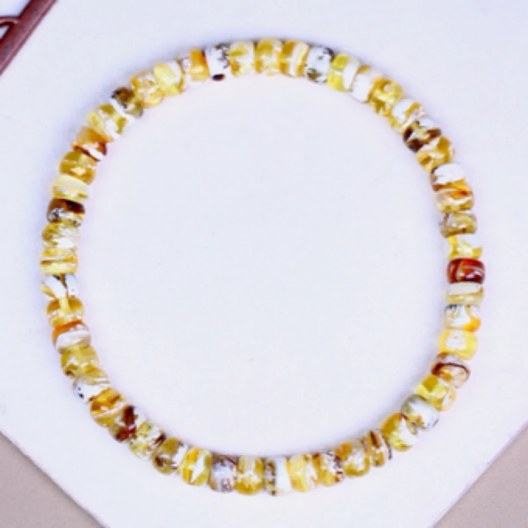 5.5mm特色拉丝老型手串 3.86克，小可爱一条