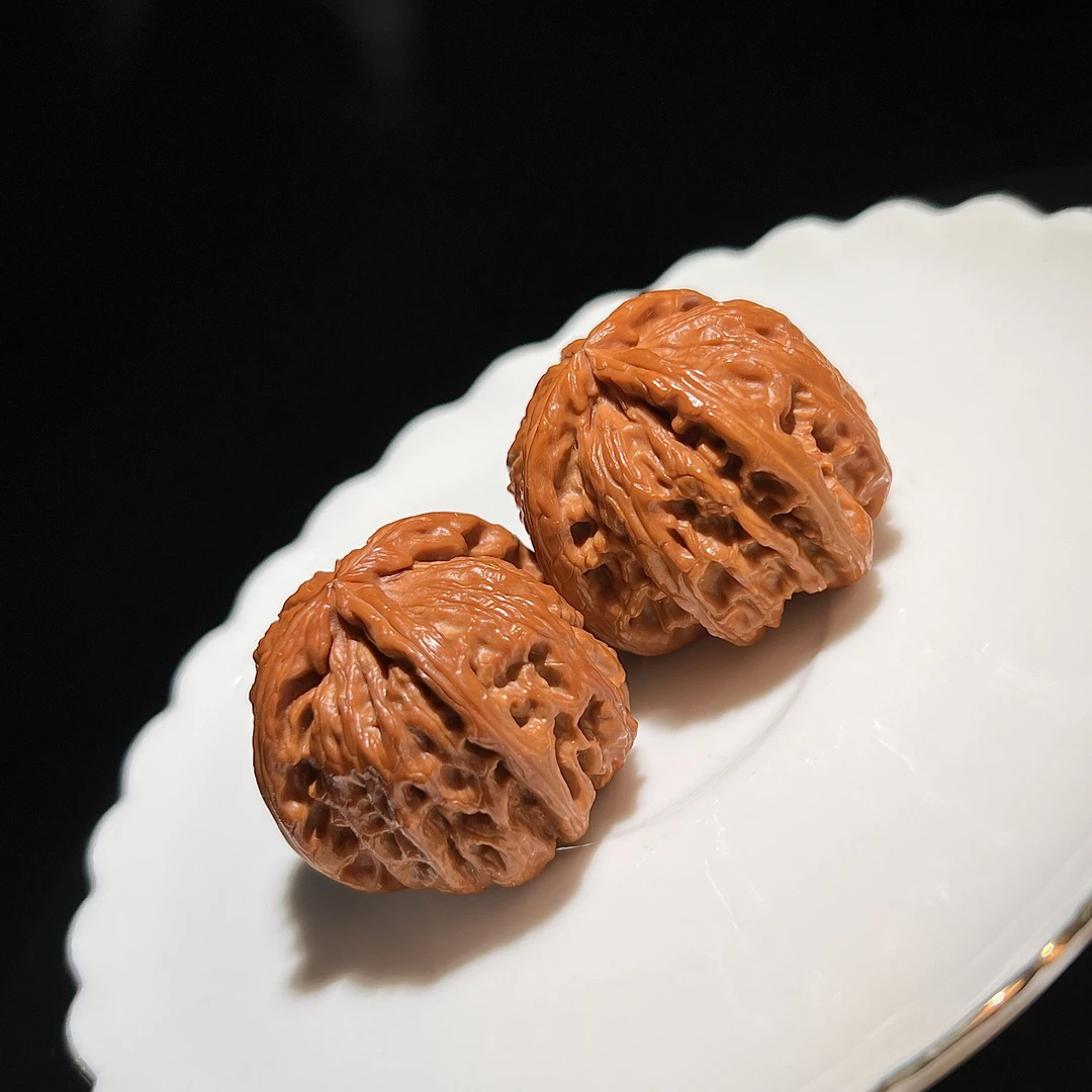 【新年专场】三棱白狮子核桃（人丁兴旺） 70