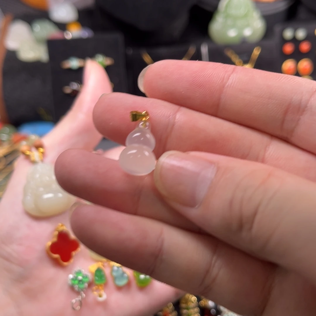 银S925镶嵌颈饰玛瑙/玉髓