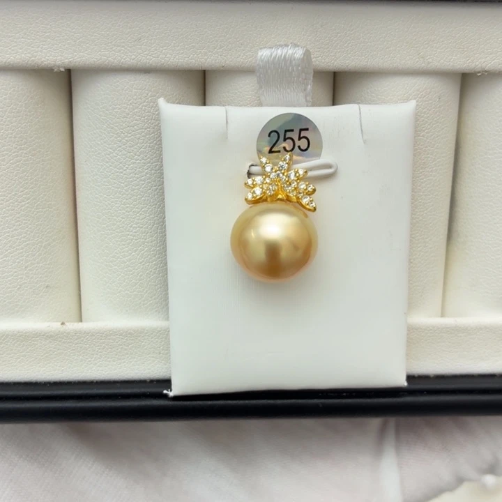 银S925镶嵌颈饰海水珍珠