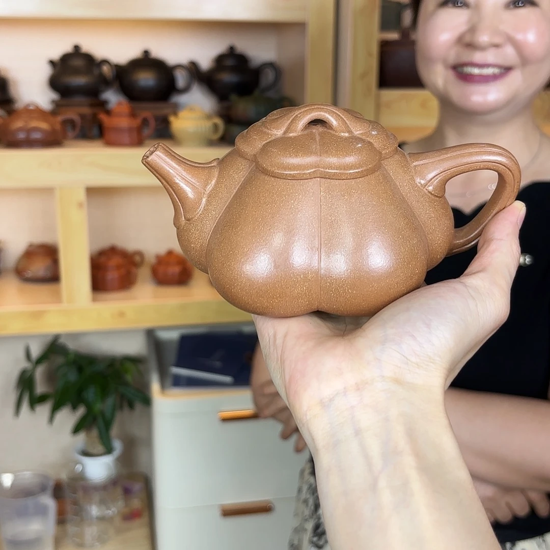 茶壶紫砂李桂敏老师350cc沉香泥