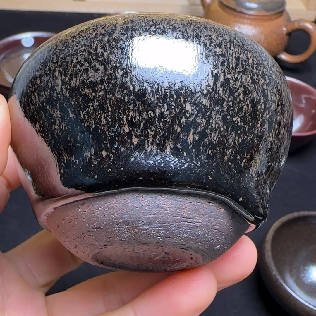 茶盏脚*?59 吉玉龙窑柴烧