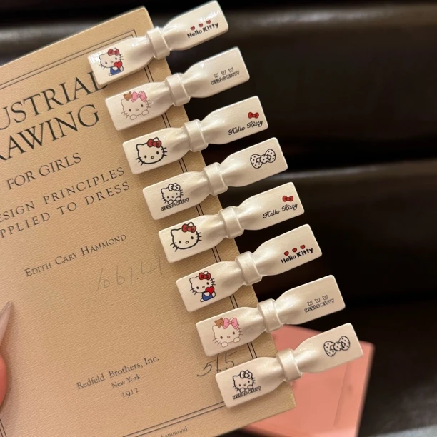 女边夹少女风卡通风发夹首饰松紧可爱风流浪丹宁风