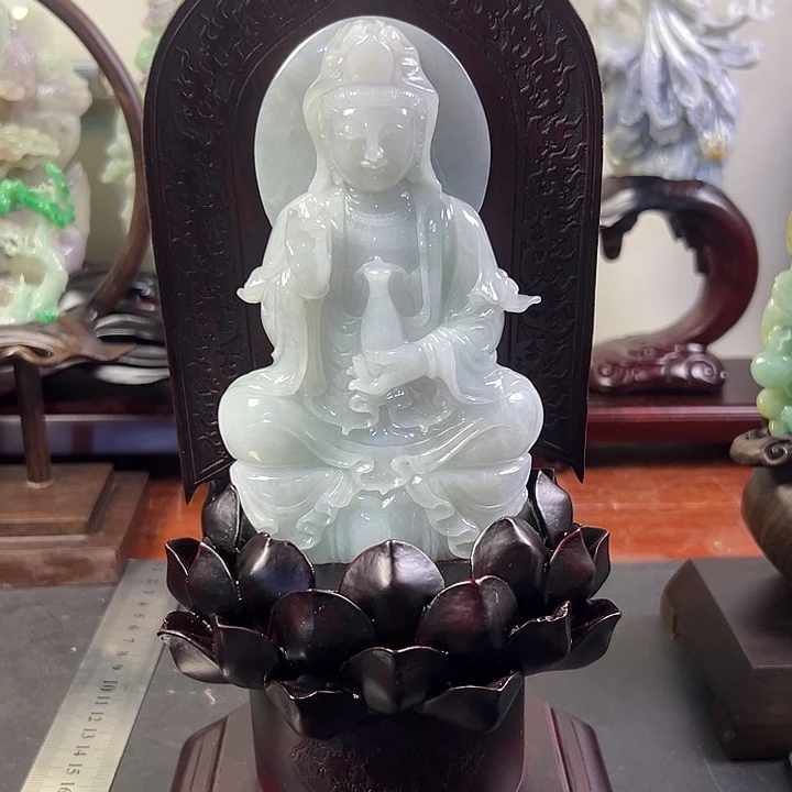 用***5翡翠未镶嵌摆件翡翠