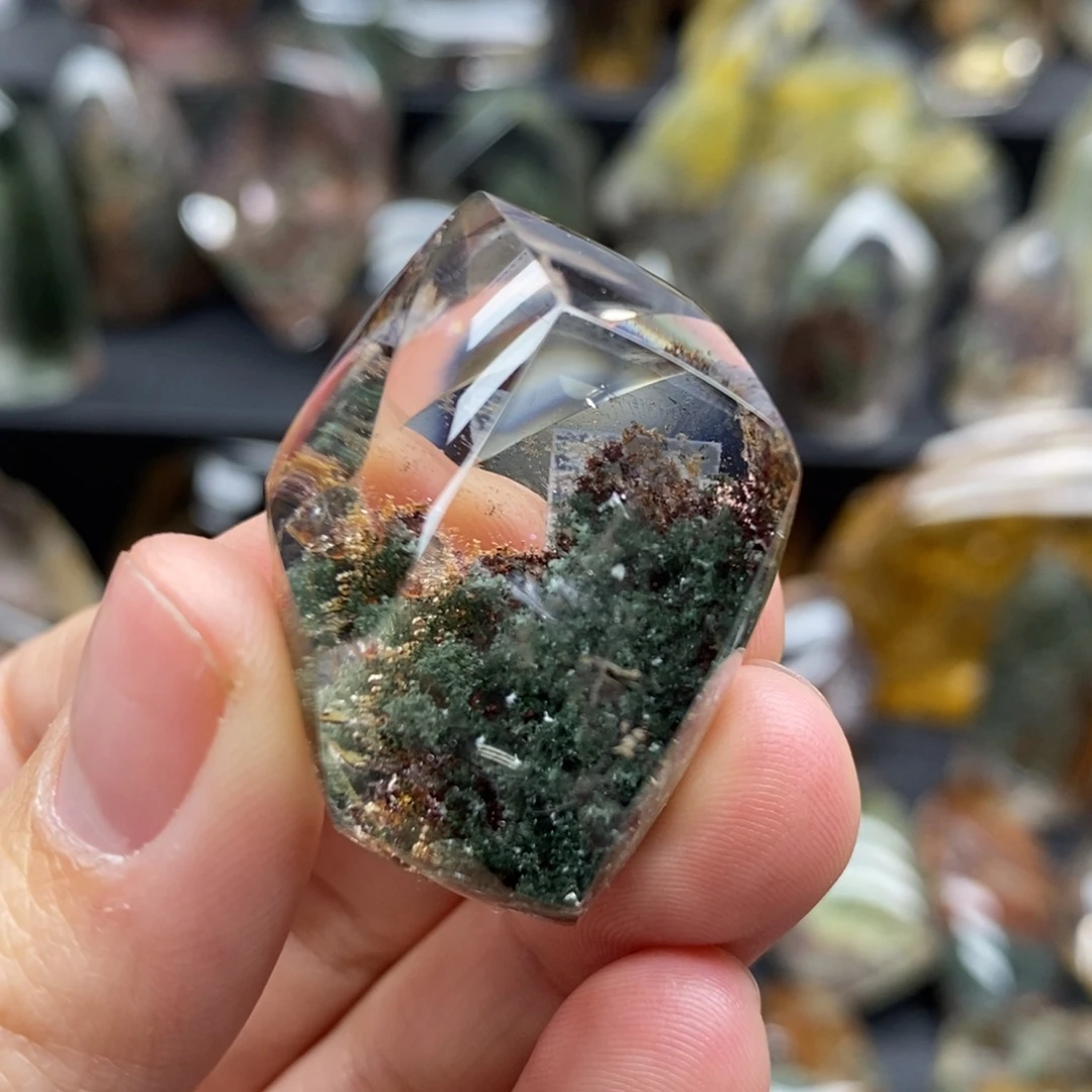 珠宝半成品水晶未镶嵌