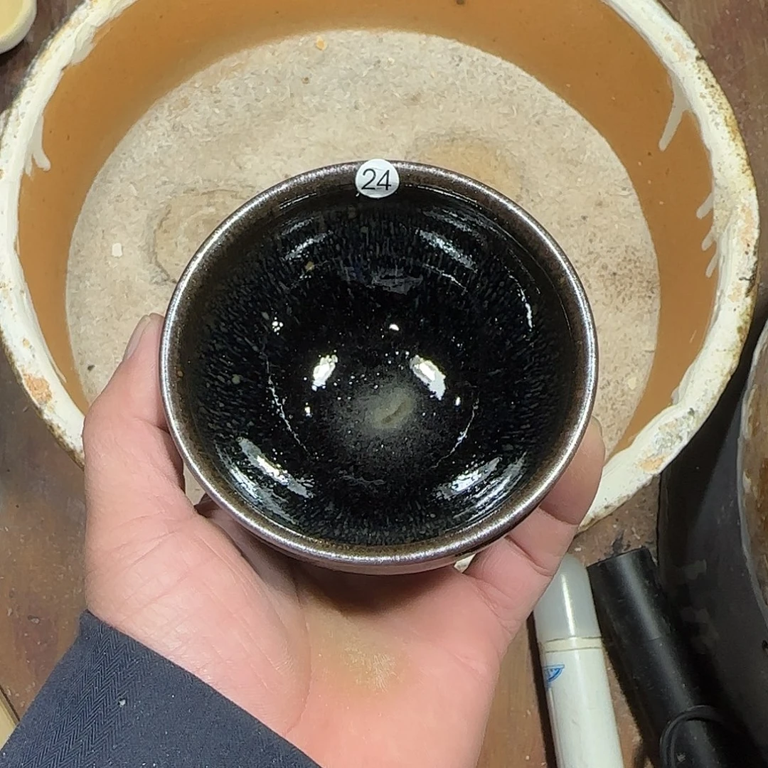 茶盏印春堂柴烧建盏