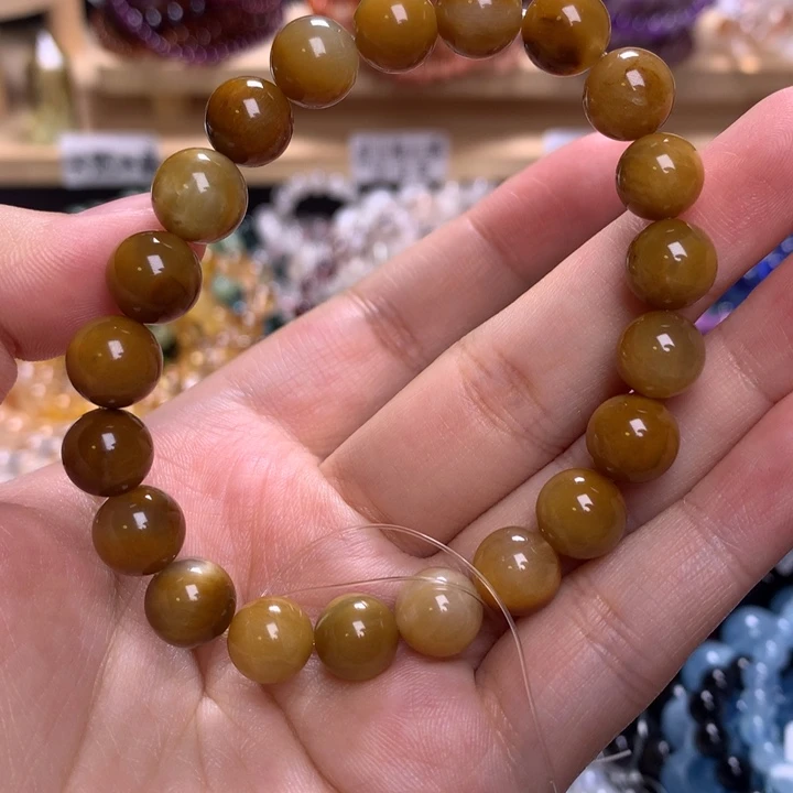 未镶嵌手串水晶9.1黄兔