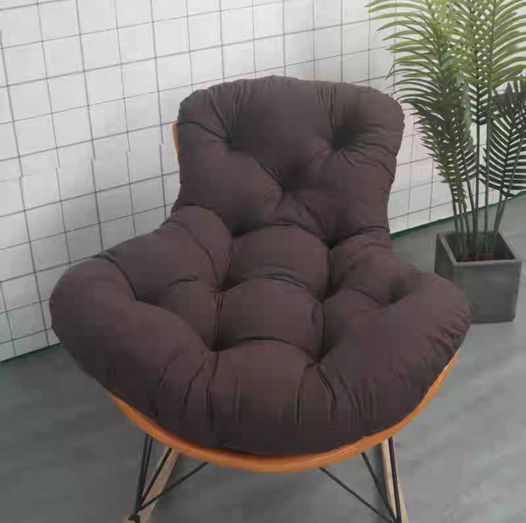 家用轻奢摇椅垫适用于客厅阳台躺椅龙虾椅可拆洗坐垫加厚垫子